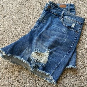 Judy Blue, size 3XL, denim shorts, only worn once.